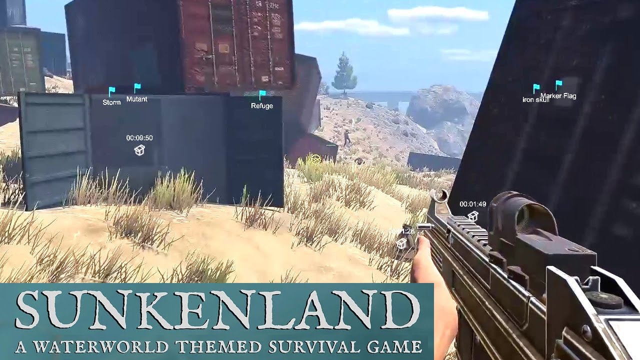 Day 45 - Using A MACHINE GUN To Take Over The Warehouse | Sunkenland Gameplay