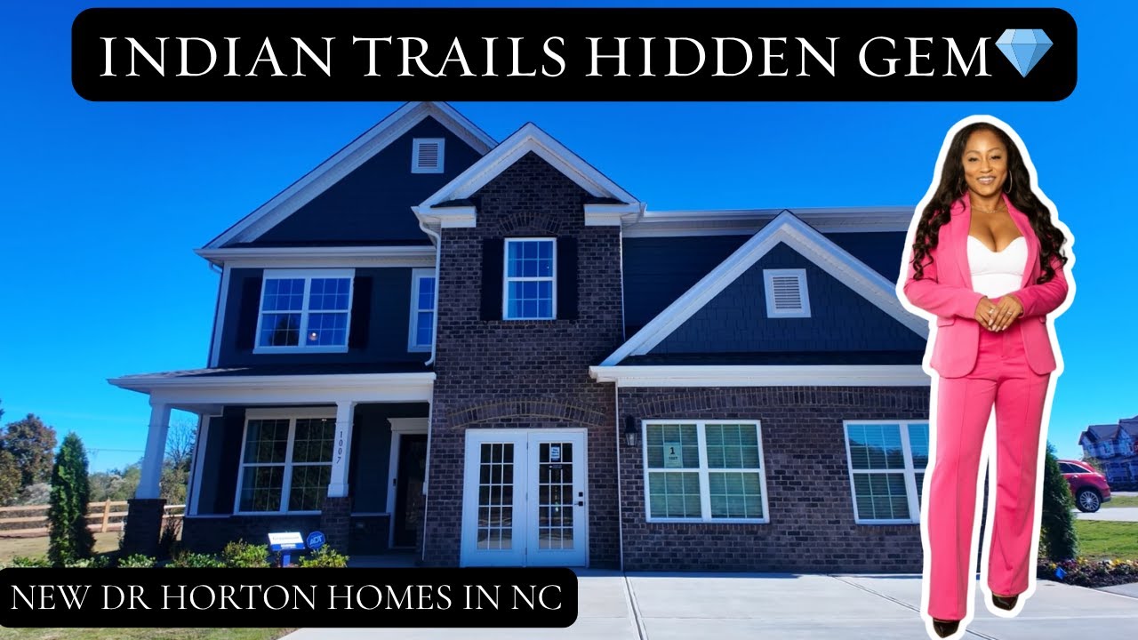 See Inside This Stunning Indian Trail, NC House Tour| DR Horton New Community