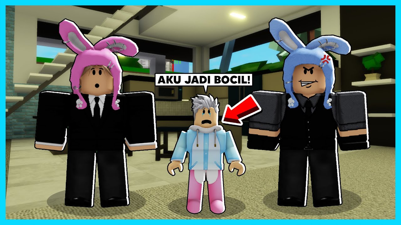 MIPAN & ZUZUZU Akhirnya Menjadi Besar & AKUDAV Menjadi Anak Kecil - Roblox Roleplay