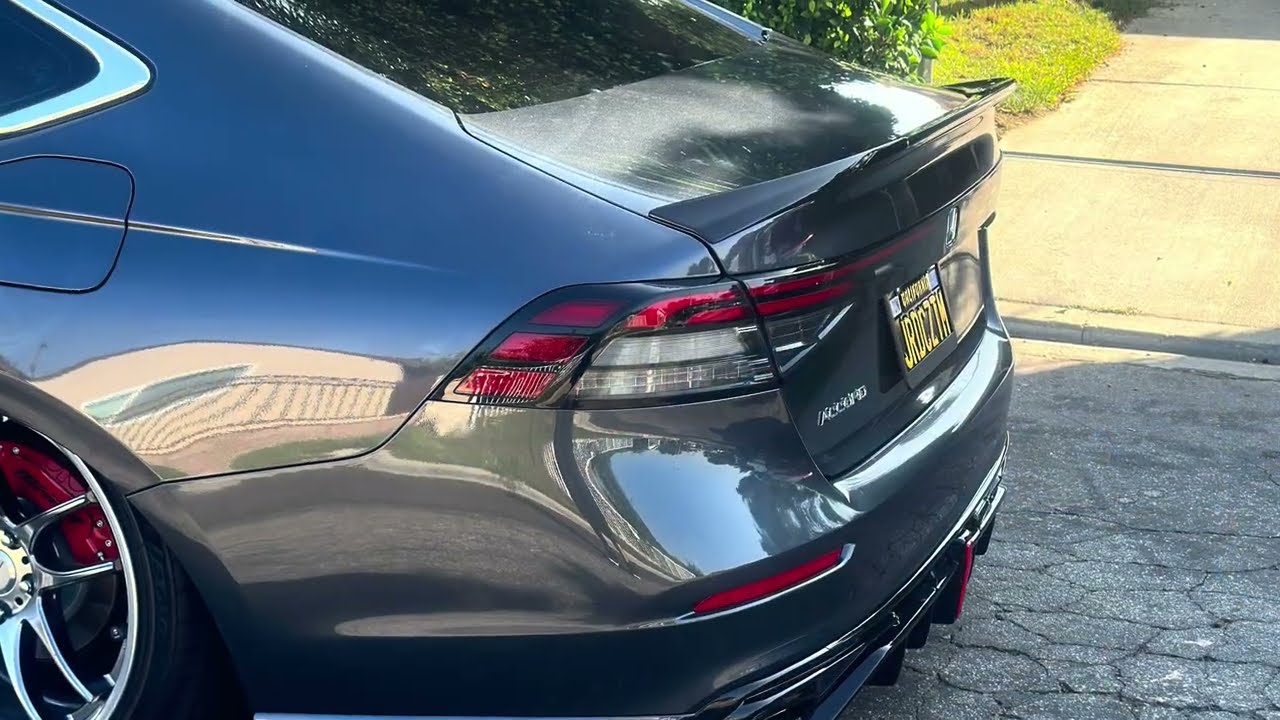 НОВЫЙ спойлер на багажник V1 Akasaka 2023+ accord #2023hondaaccord #hondaaccord #mods #accord