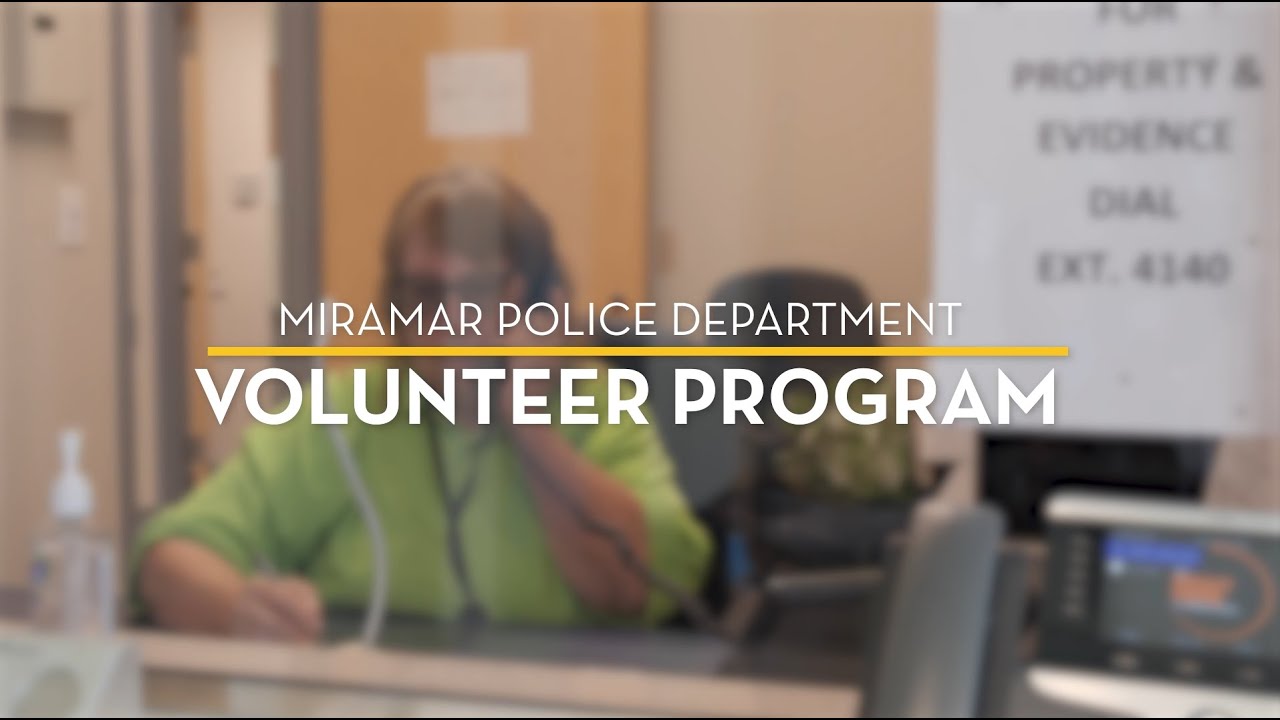 Miramar Police Volunteers