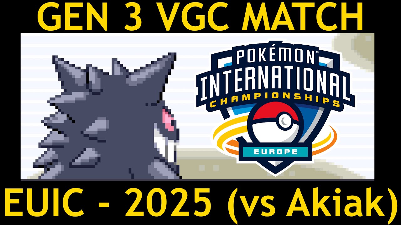 Pokémon EUIC 2025: Gen 3 VGC (Orre Colosseum) match: Greenalink vs Akiak