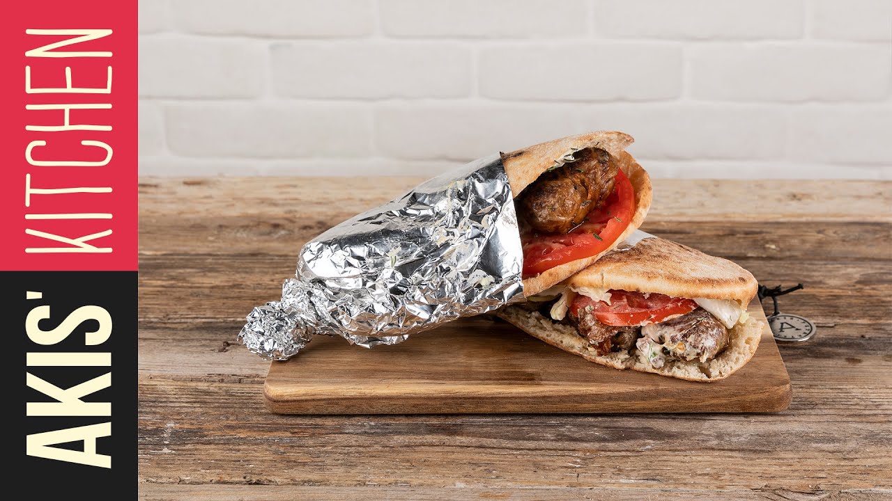 Cypriot Lamb and Pork Sausage (Sheftalia) | Akis Petretzikis