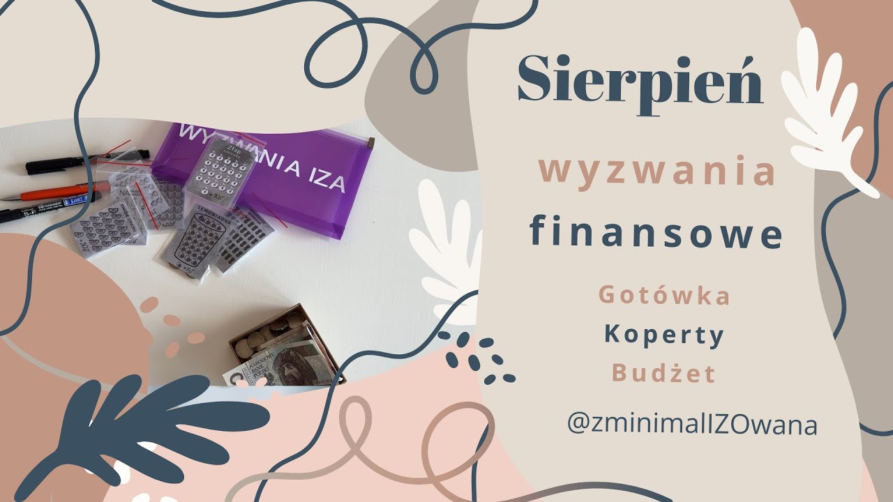 zminimalizowane wyzwania budżetowe sierpień | jak mi idzie? | korzystam z tego, co mam