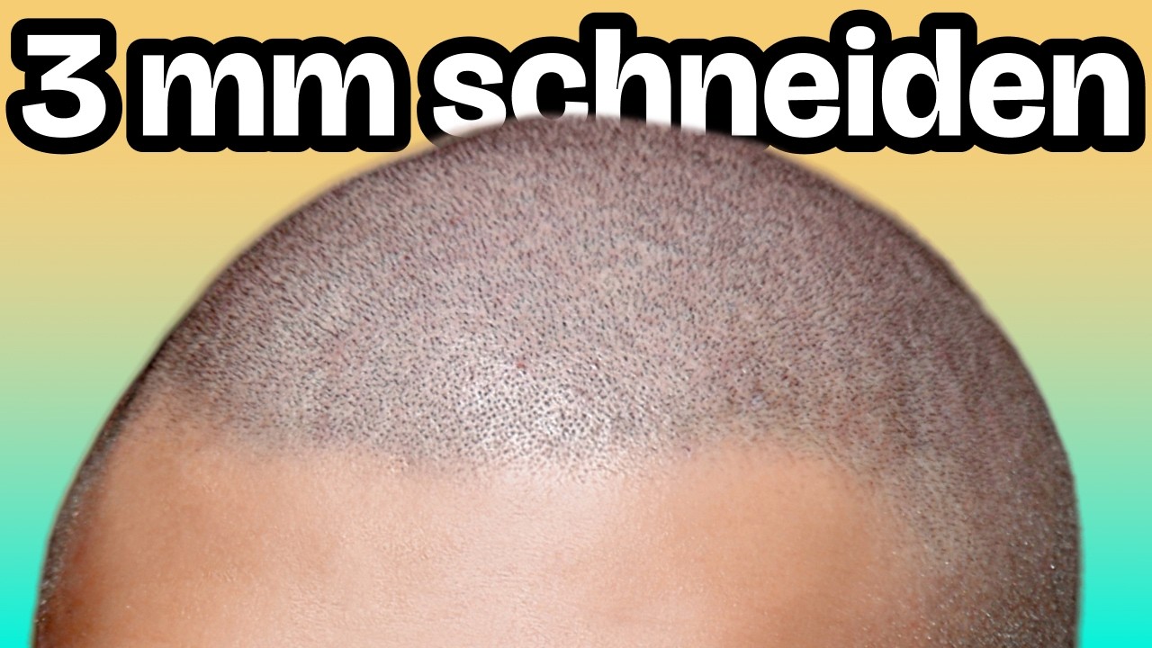 Haare selbst schneiden: 3mm Haarschnitt leicht gemacht!