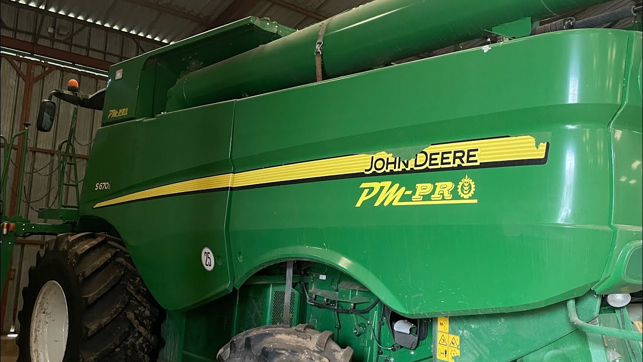 Продажа John Deere S670 ,2000/1400h новый мотор