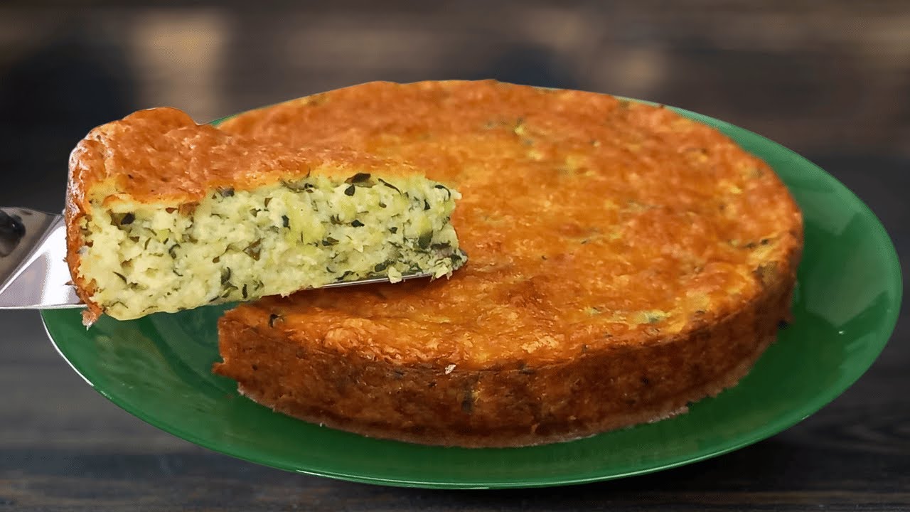 Не готовьте КАБАЧКИ пока не увидите этот рецепт! Вкуснейший Пирог из Кабачков.