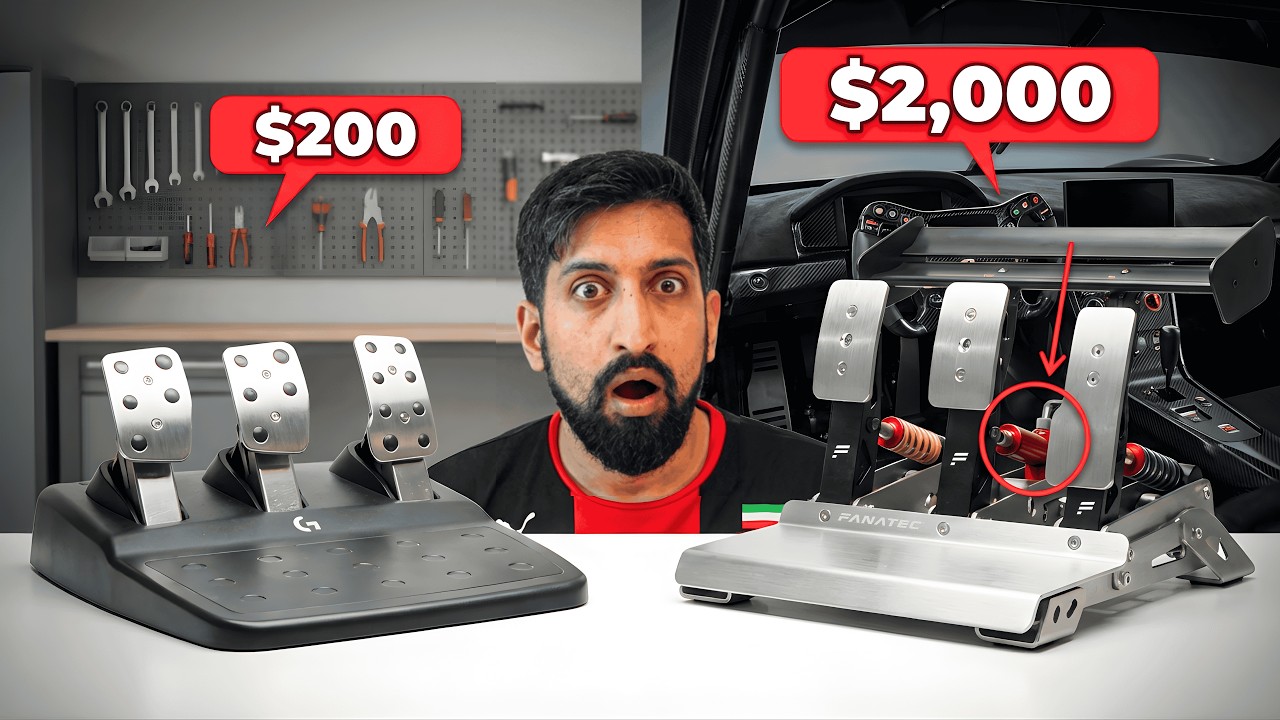 Cheap Vs Expensive Sim Racing Pedals (Massive Difference!)