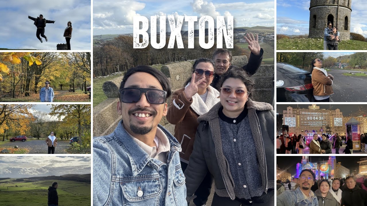Visiting BUXTON 😍when my parents were in UK ❤️🇬🇧// #travel #food #scenicviews #family 