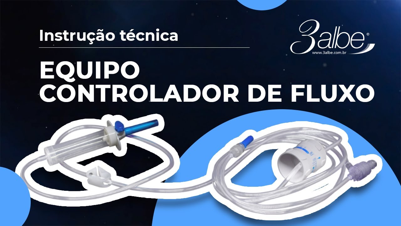 Equipo Controlador de Fluxo para Medicações Endovenosas  IV Flow  Liga Life