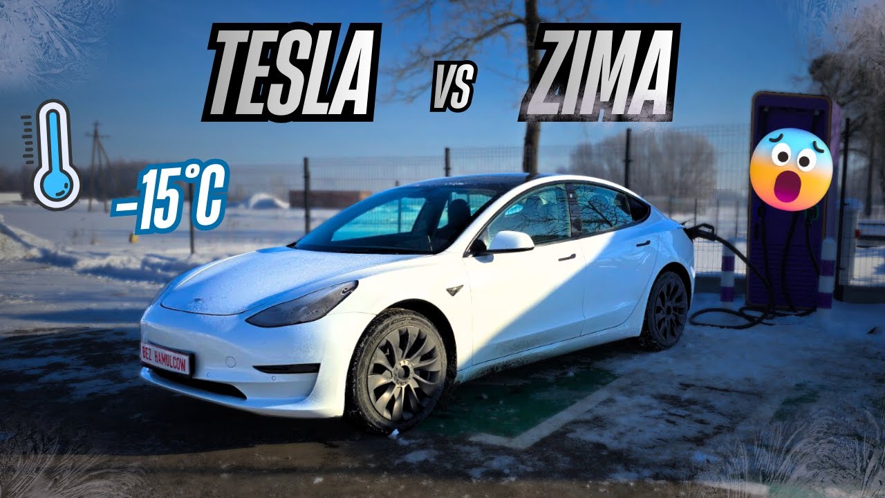 Tesla Model 3 zimą – Co sprawia problemy przy -15 °C?