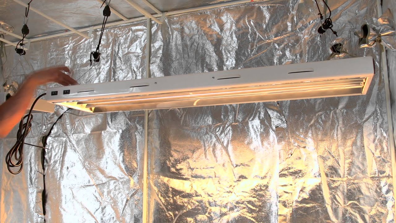 T5 Fluorescent Grow Lights by Virtual Sun Hydroponics