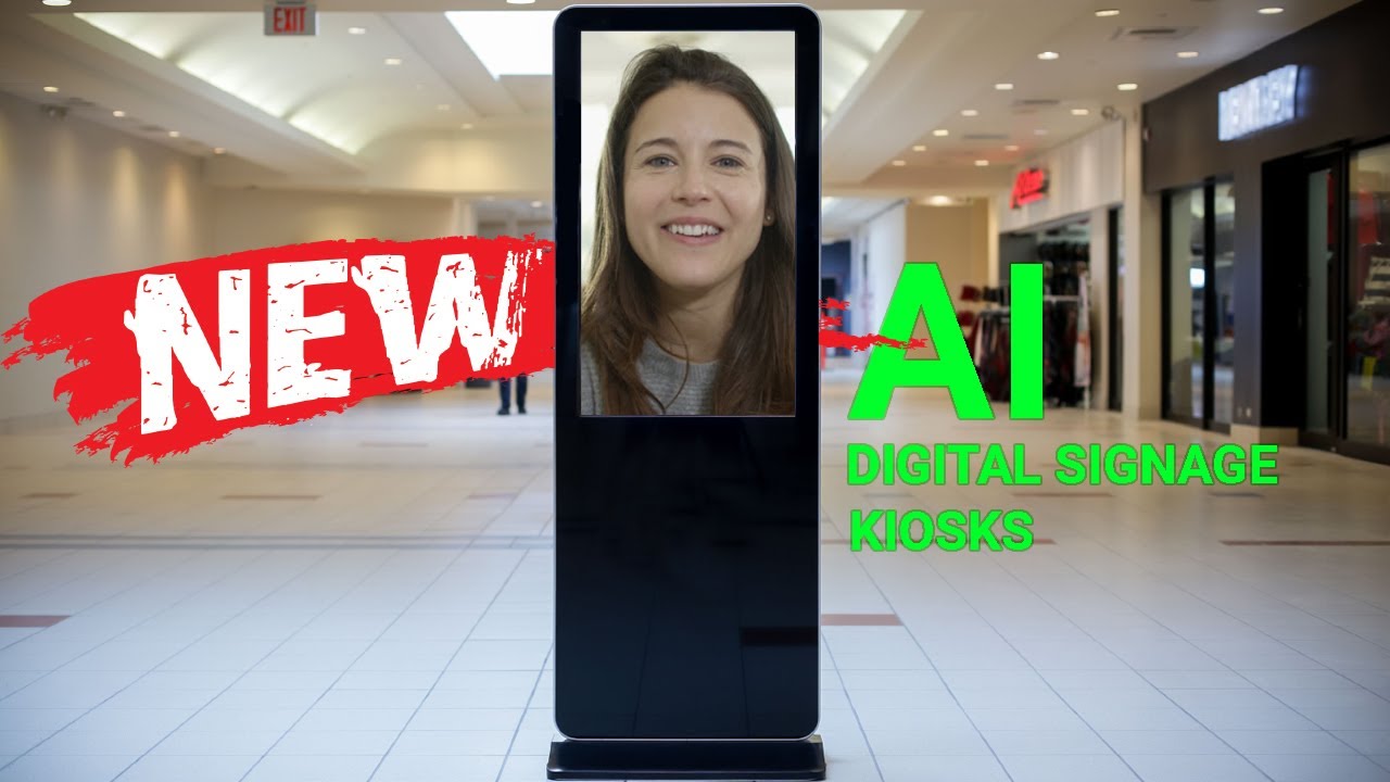 THE NEXT LEVEL AI DIGITAL SIGNAGE SIGNAGE