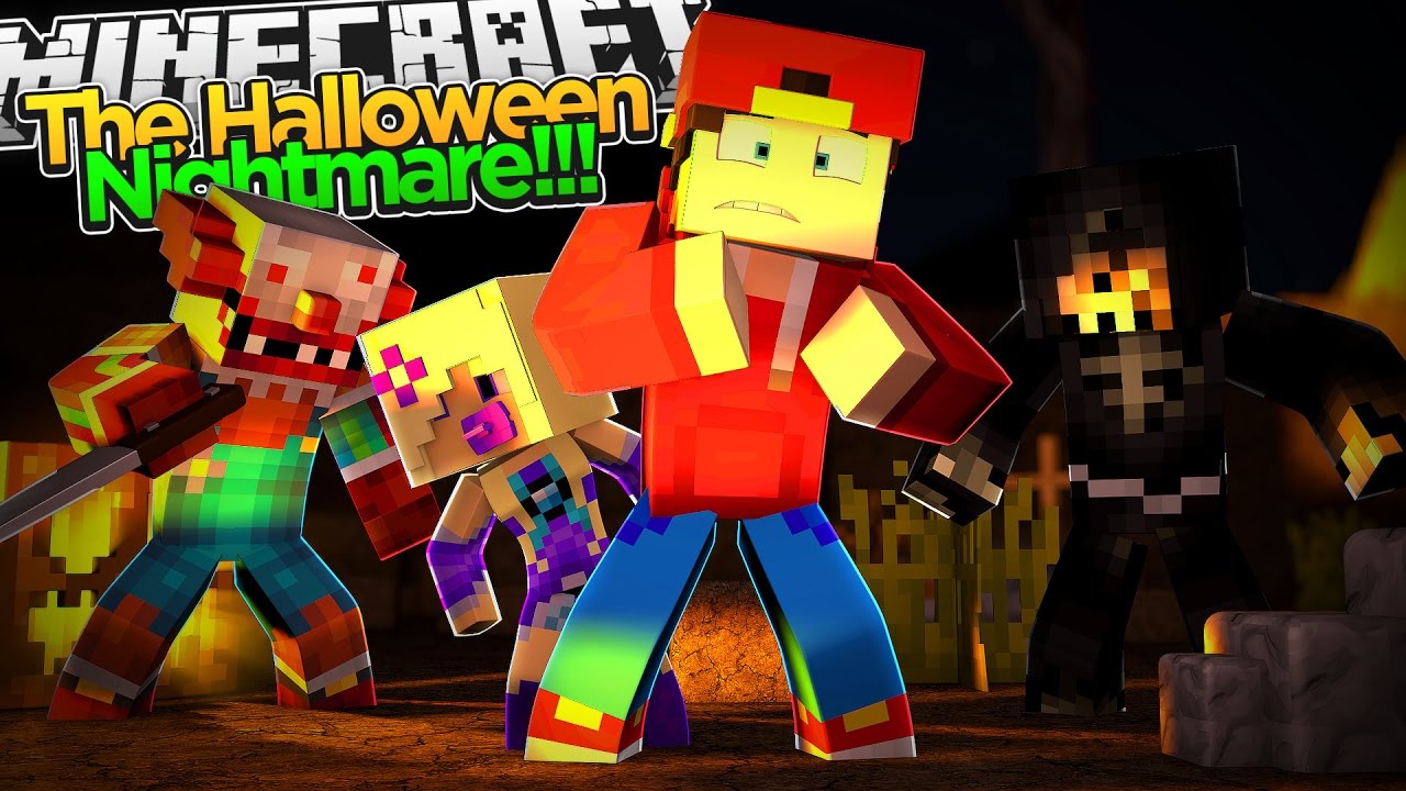 Minecraft Adventure - ROPO & BABY ANGEL'S HALLOWEEN NIGHTMARE!!