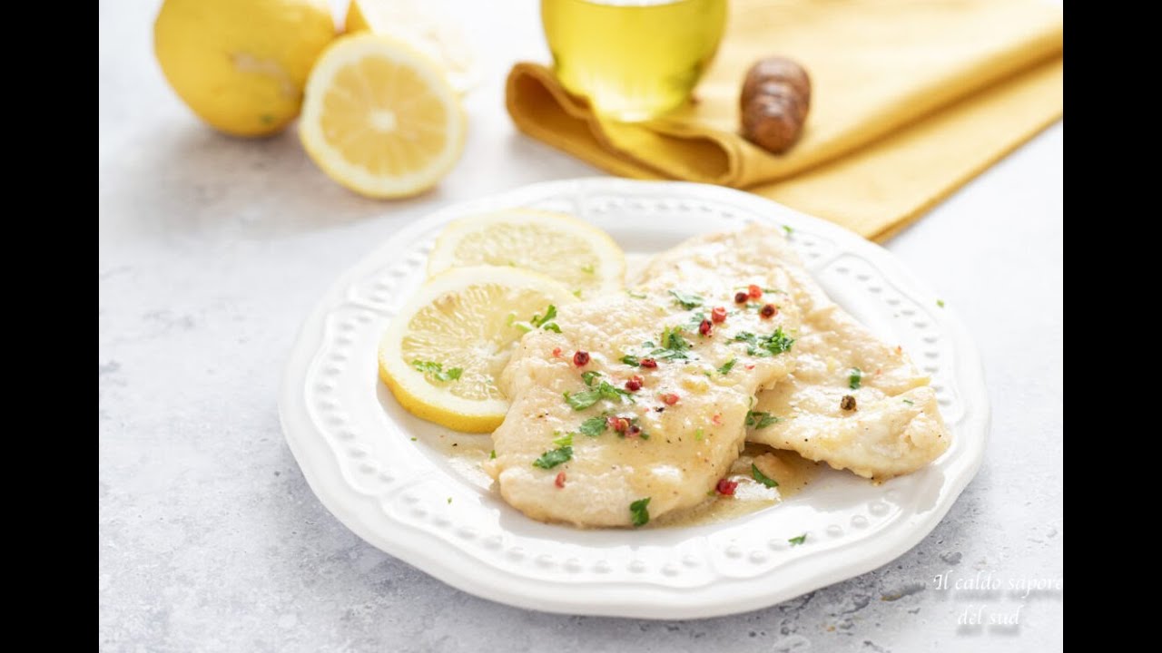 Scaloppine di pollo al limone morbidissime