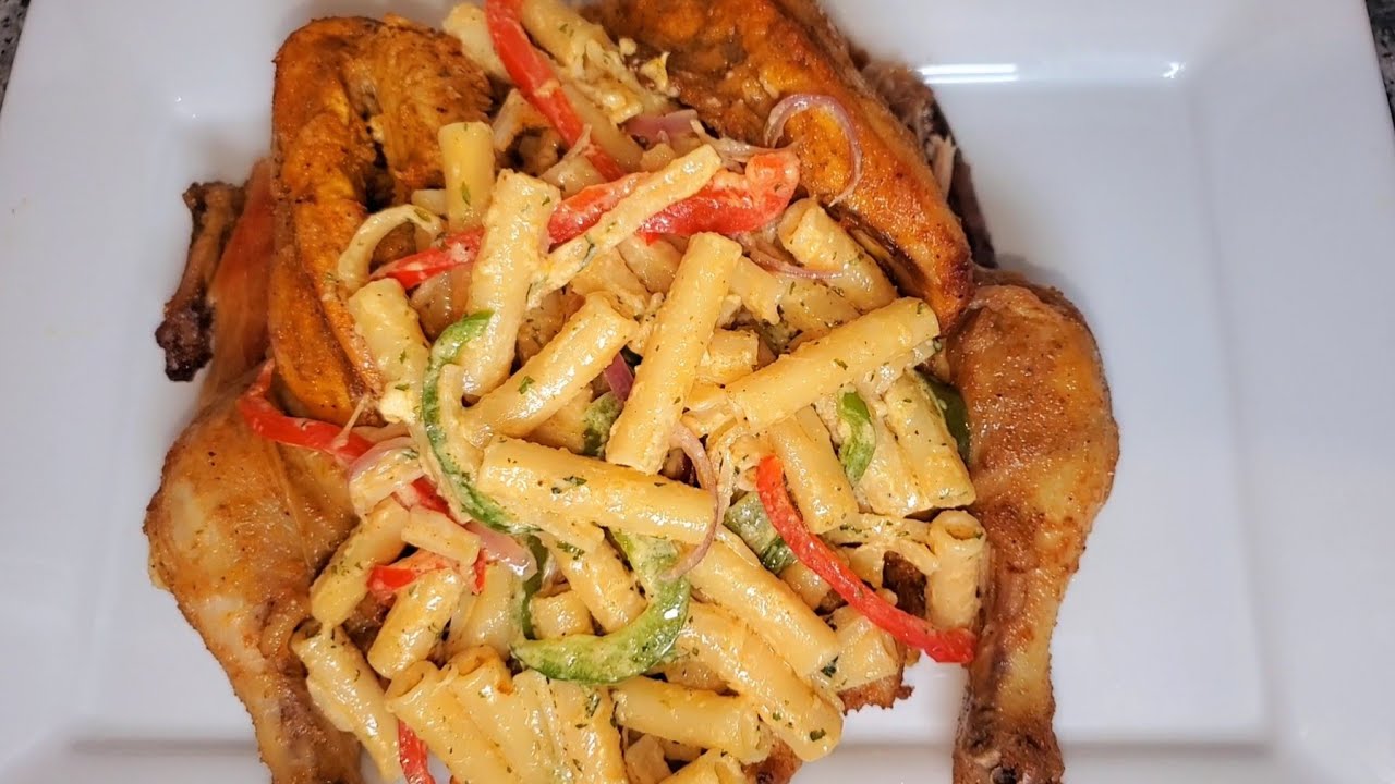 Men Kijan mw prépare yon Poulet Rôti ak Maccaroni