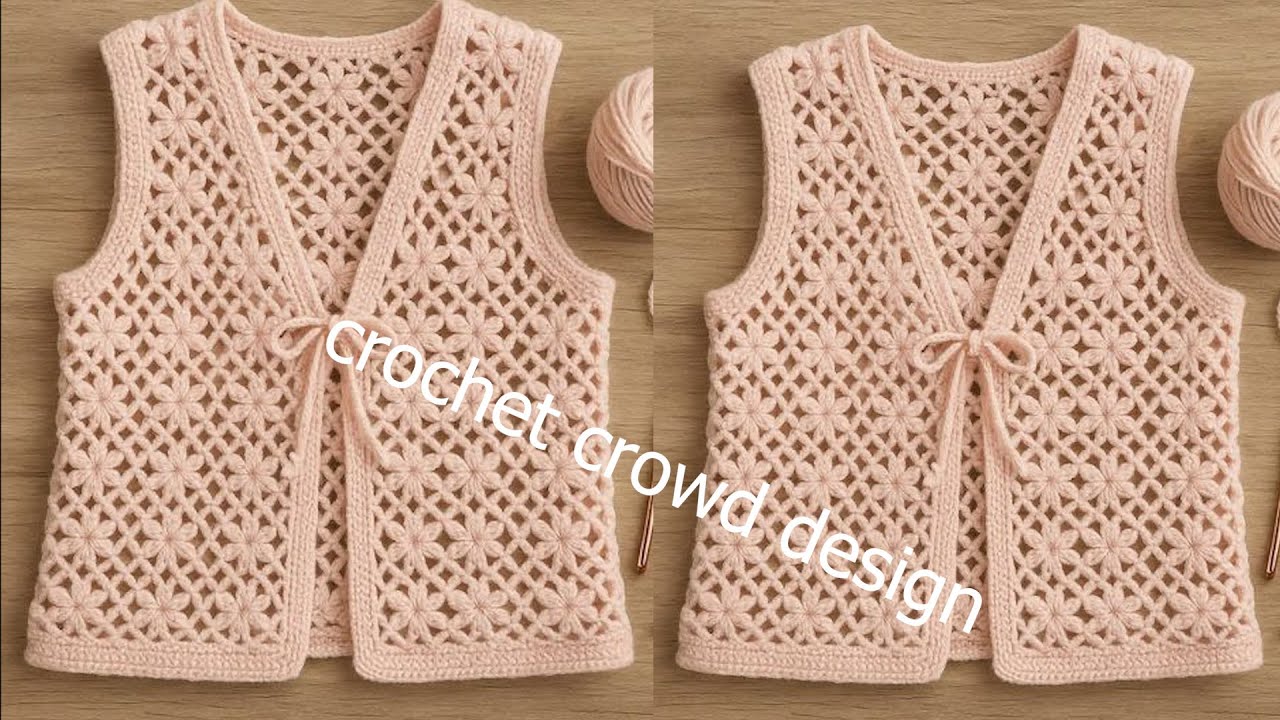 PERFECT👌only 3 rows of very easy and beautiful crochet stitch scarf, top , blouse stitch  Pattern❤️