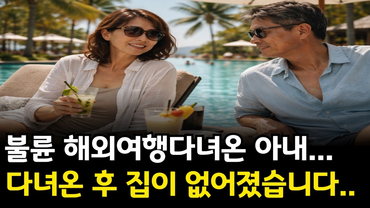 다낭 여행 다녀온 아내… 도어락 비밀번호가 달라졌습니다.