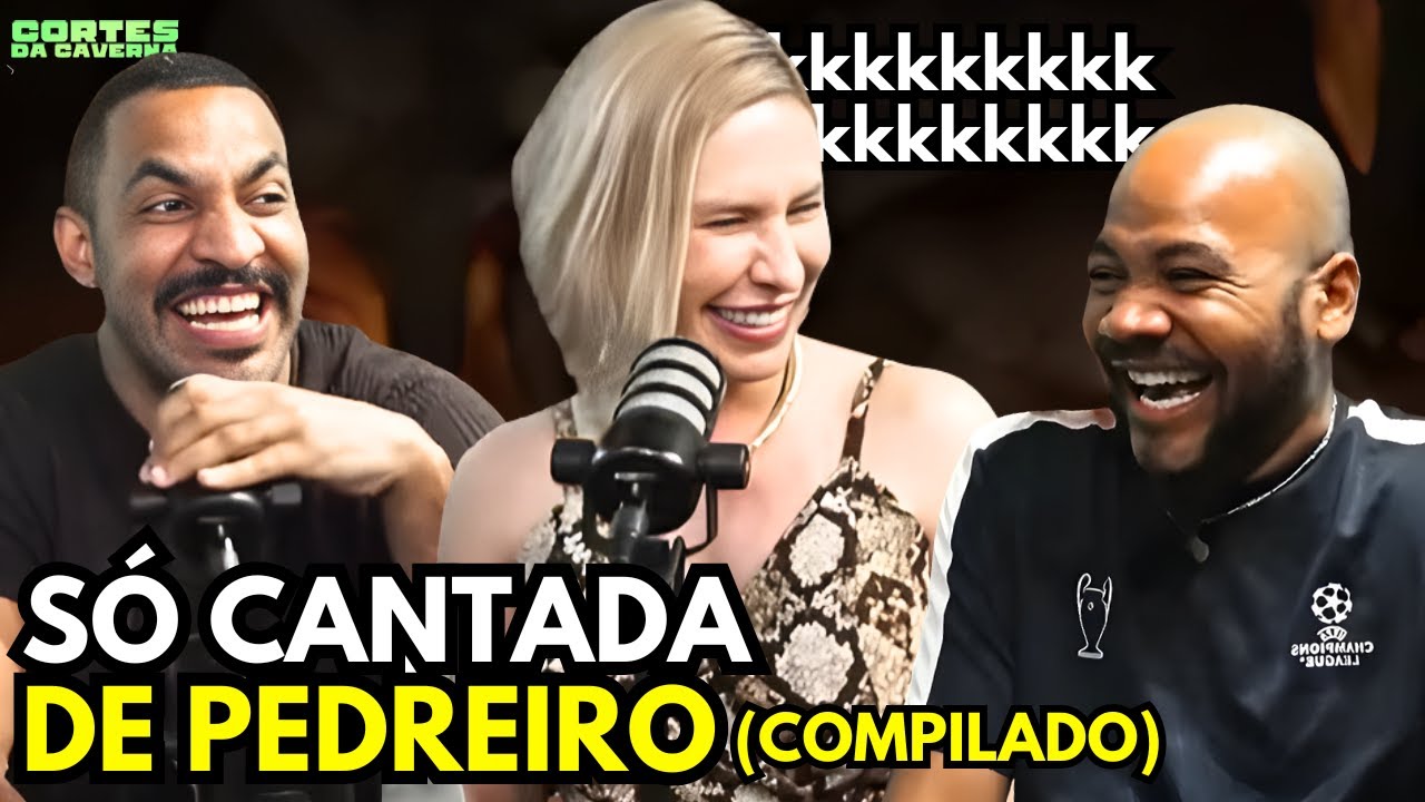 COMPILADO de CANTADAS com a Emme White | Caverna do Ogro Podcast