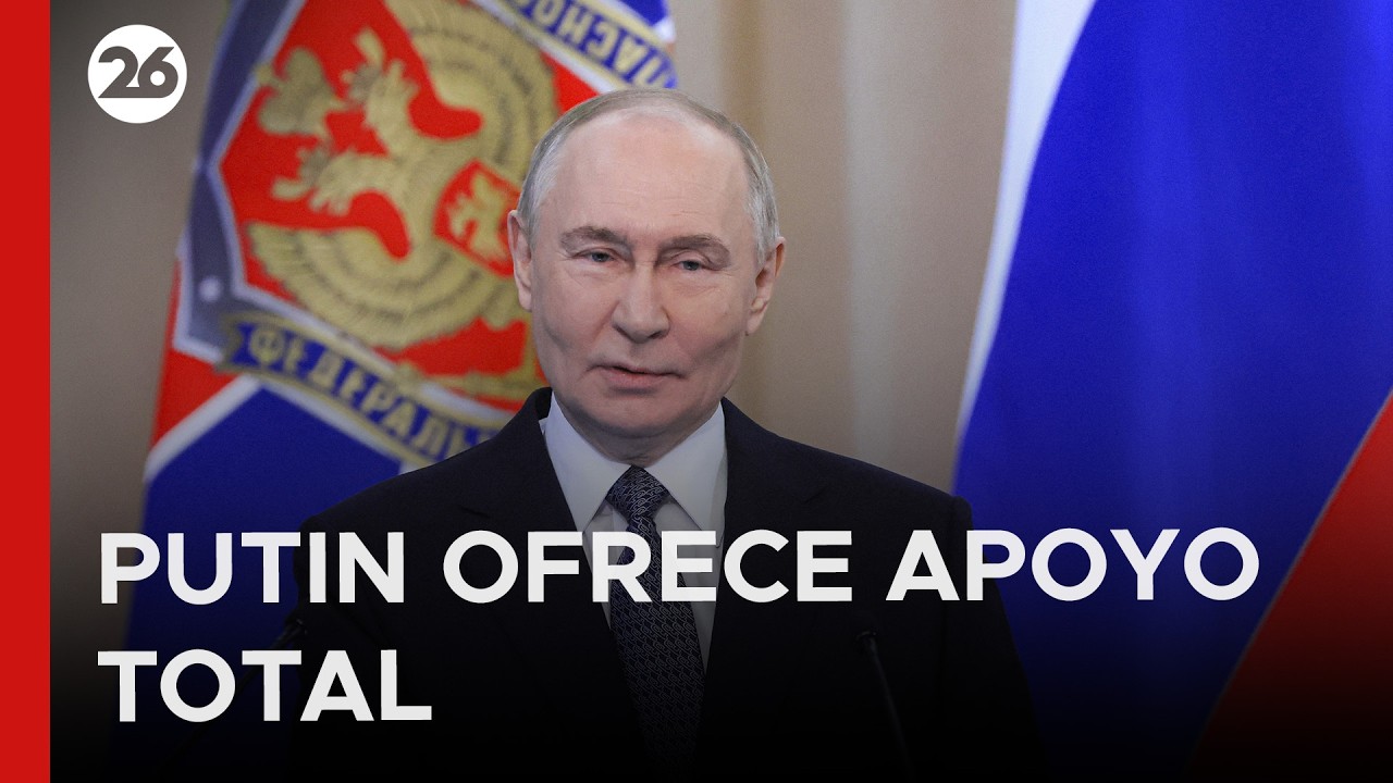🚨 Putin ofrece apoyo total tras la muerte de Jamenei