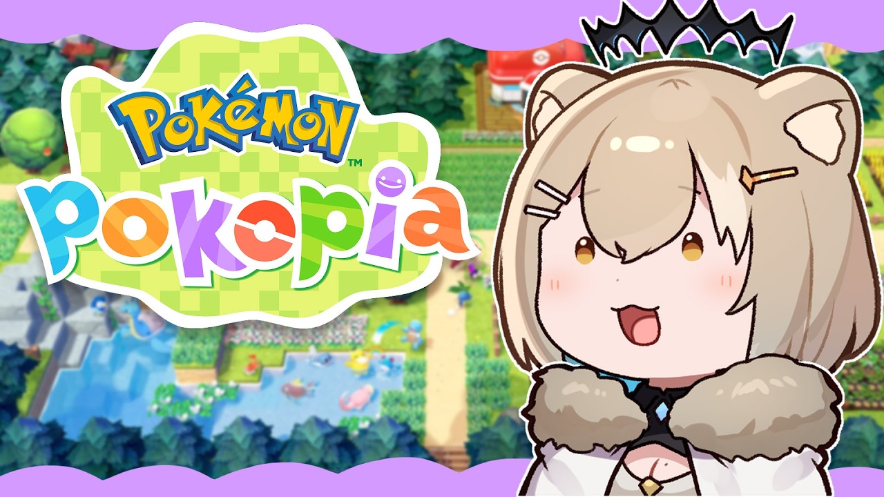【POKOPIA】This game is literally PERFECT for me!! 😯