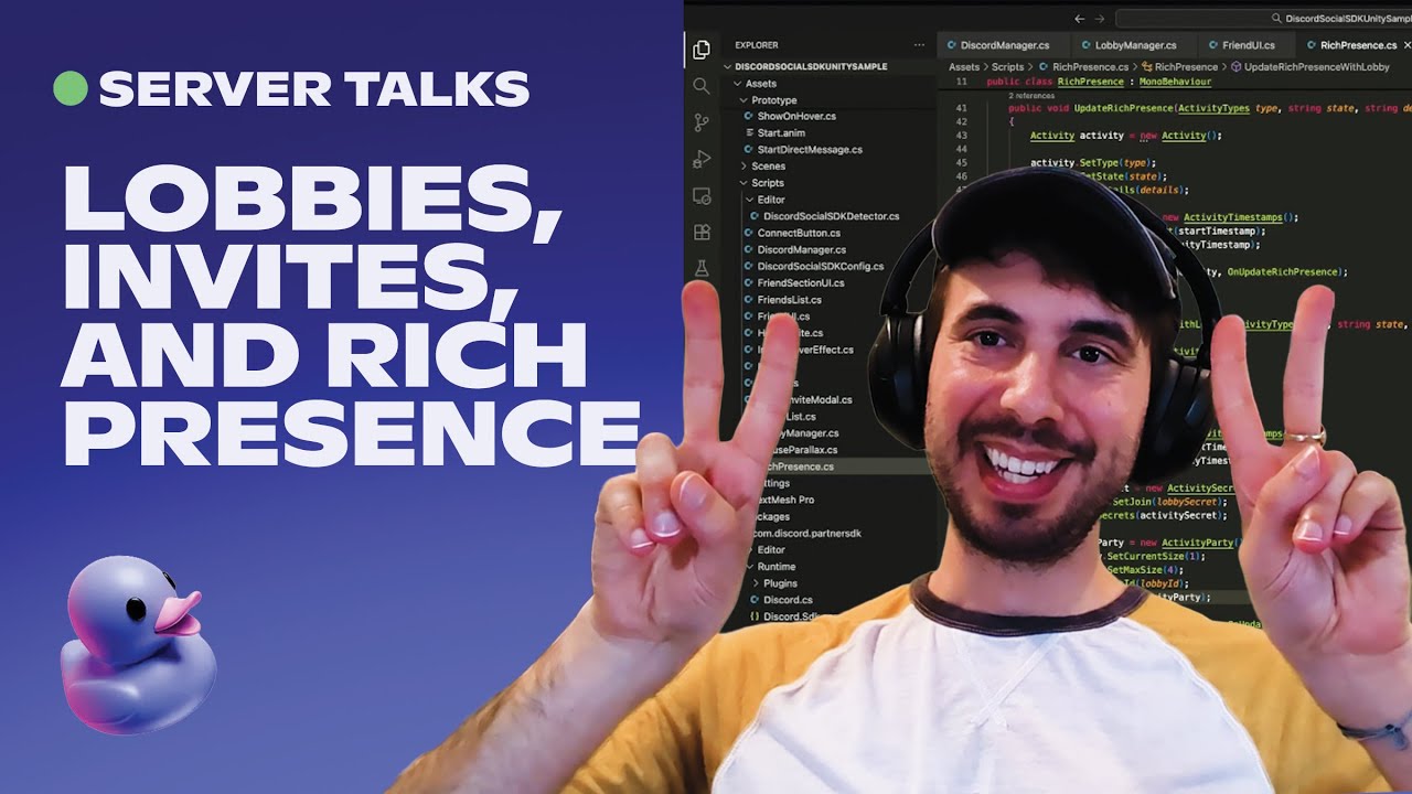 Unity Game Dev: Build Lobbies, Invites, & Rich Presence with Discord Social SDK