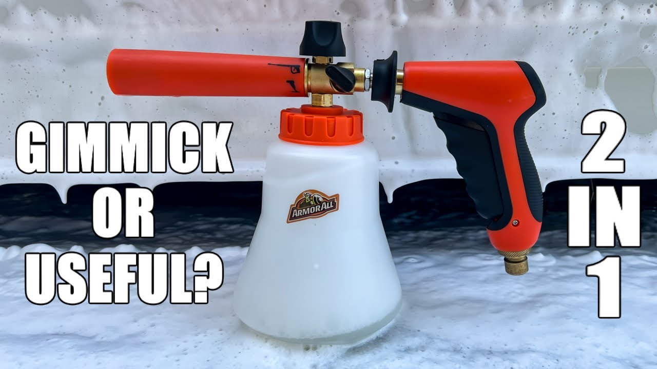 Armor All 2 IN 1 Foam Cannon | Gimmick or Useful? | Review & Testing