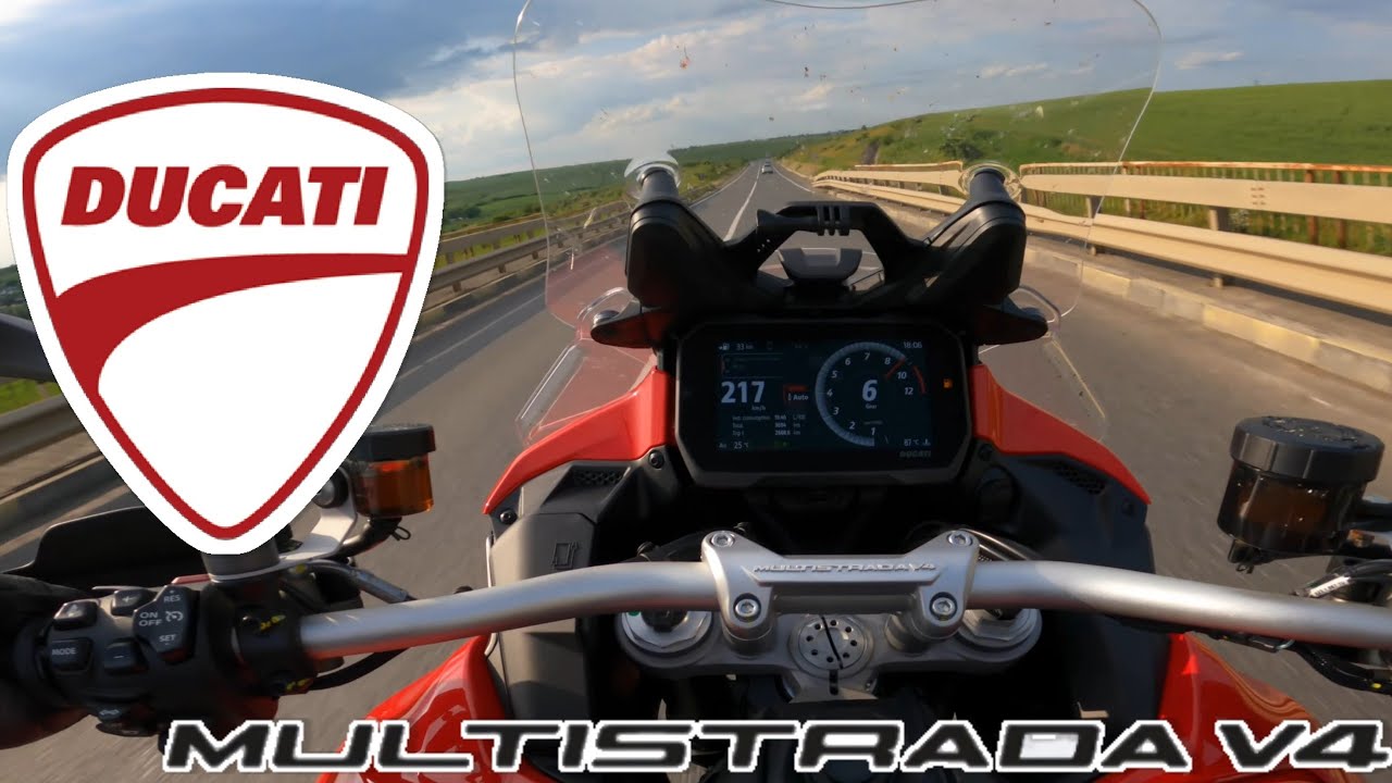 Ducati Multistrada V4 Rally - Ride - HQ Sound