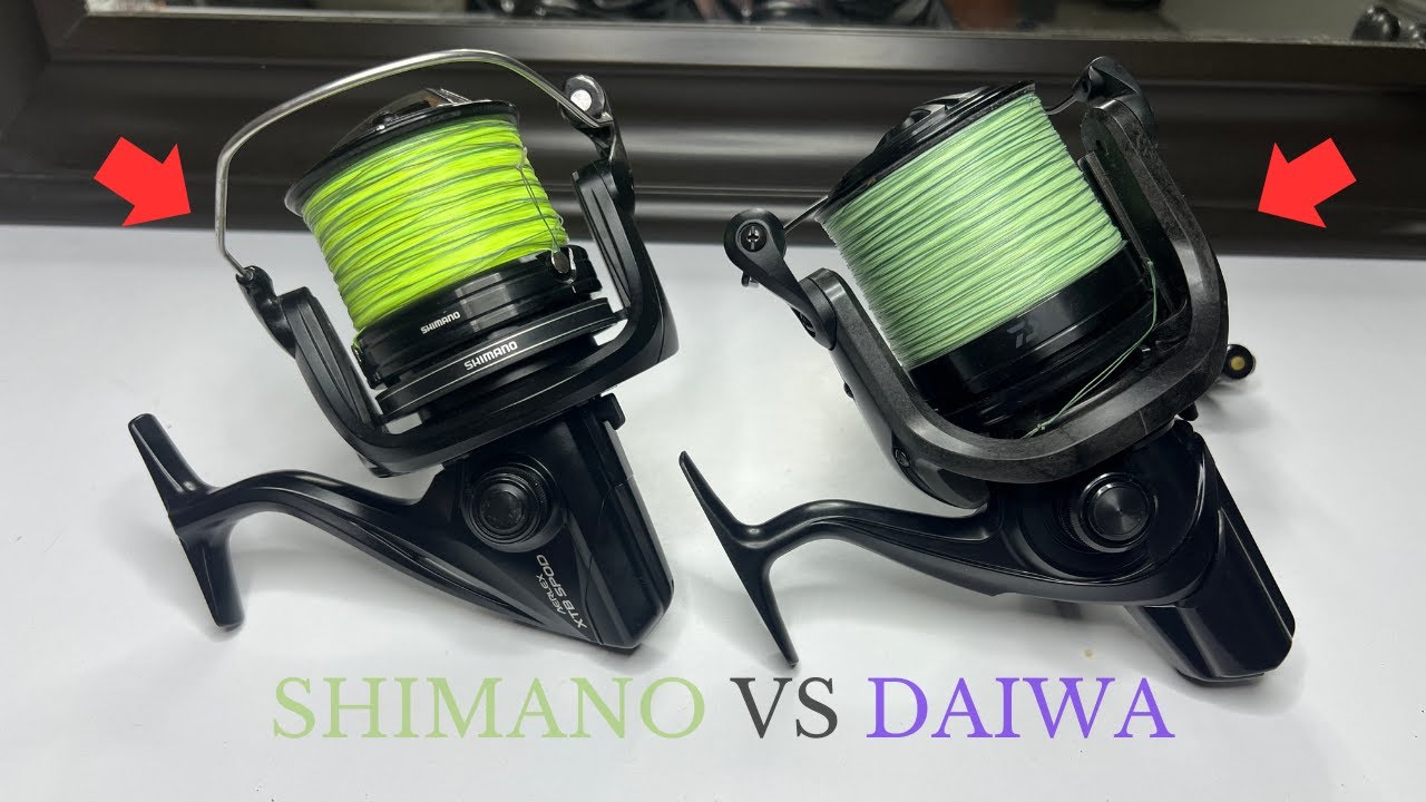Shimano VS Daiwa Best Reel For Carpfishing. Which one do you Choose?
