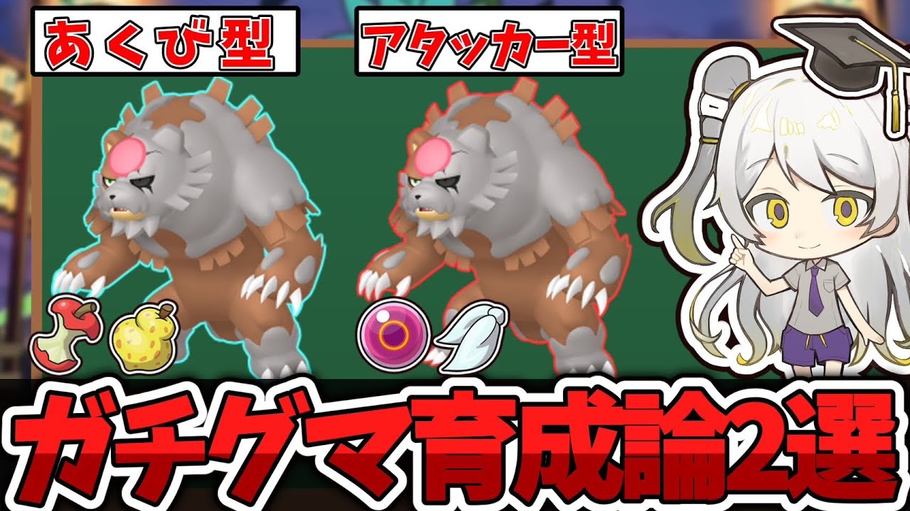 【ポケモン育成論】どう育てても最強ポケモン。アカツキガチグマの育成論を徹底解説