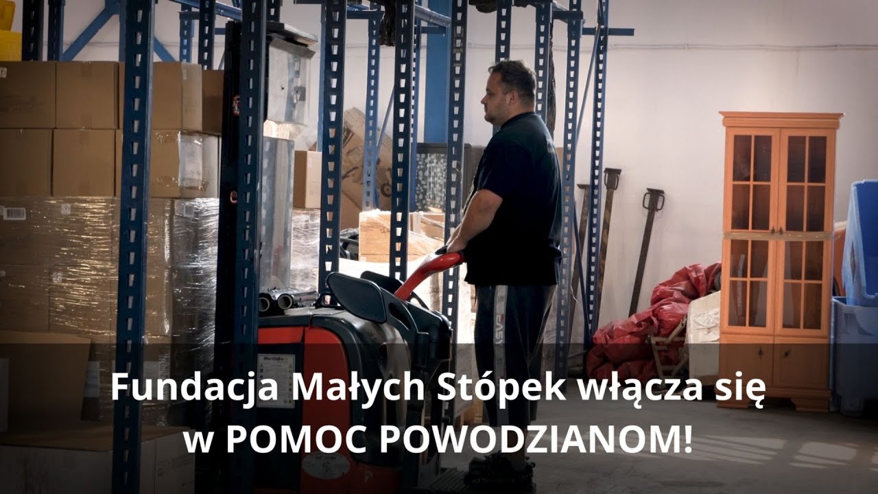 Fundacja Małych Stópek dla powodzian!