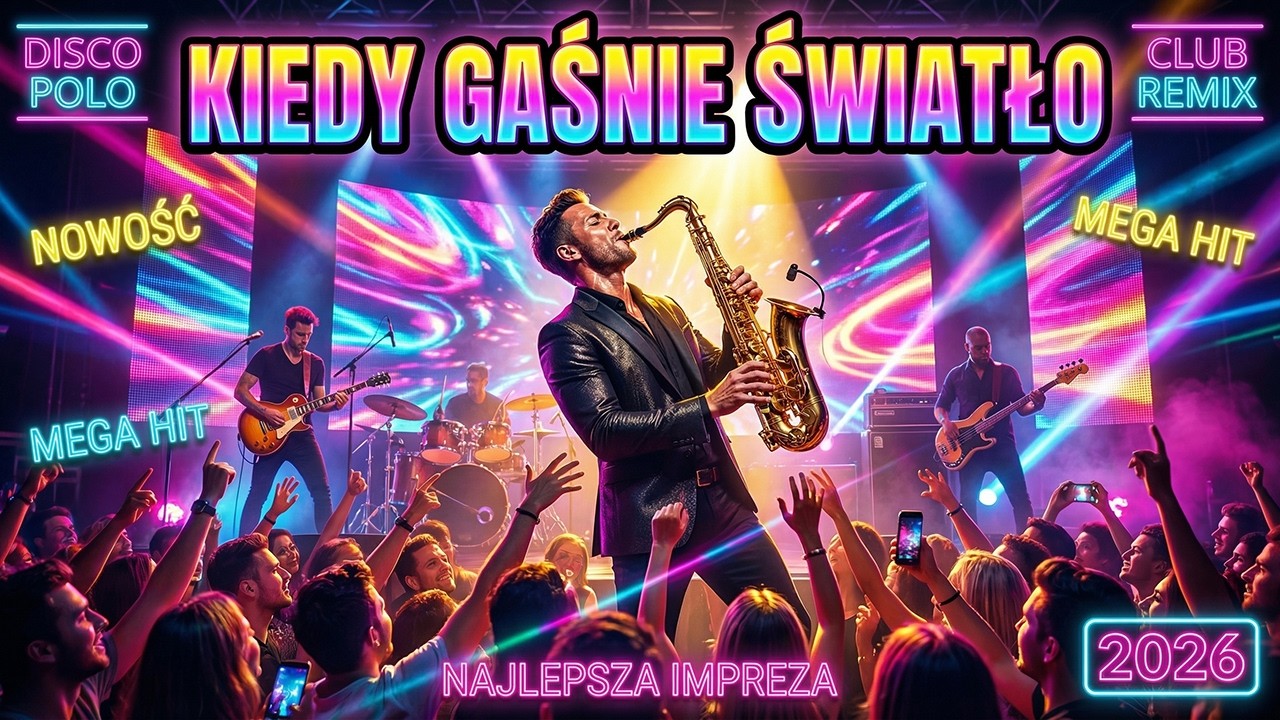 KIEDY GAŚNIE ŚWIATŁO ⭐ NOWY HIT DISCO POLO 2026 | PARKIET PŁONIE