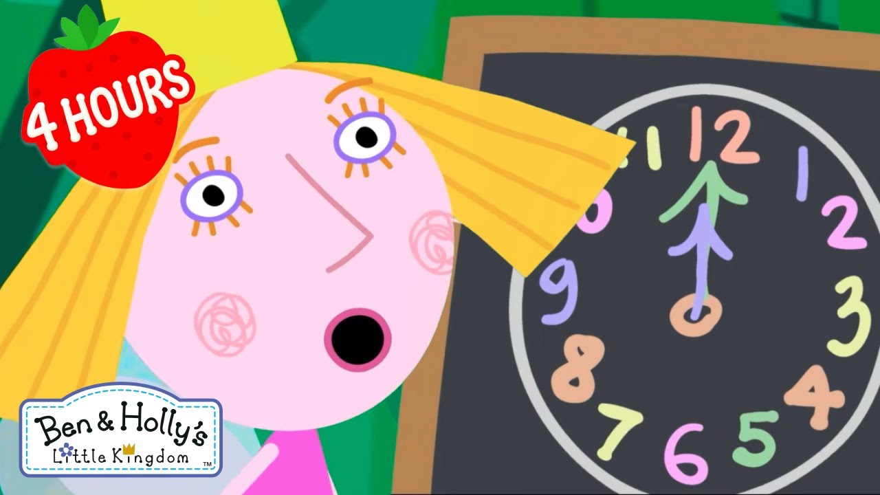⏰Aprendendo a ver as horas | Ben e Holly em Portugu&ecirc;s | Desenhos animados para crian&ccedil;as