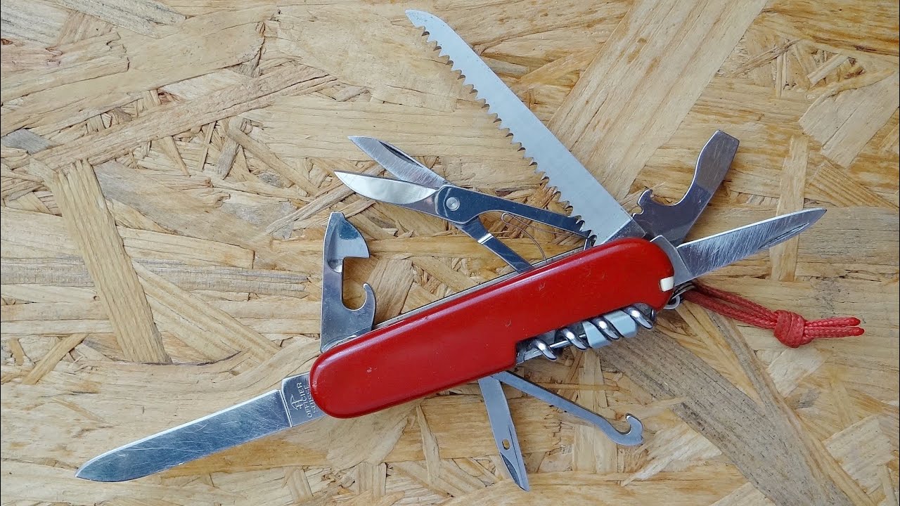 EDC historie - Marcin i jego 26-letni Victorinox Huntsman