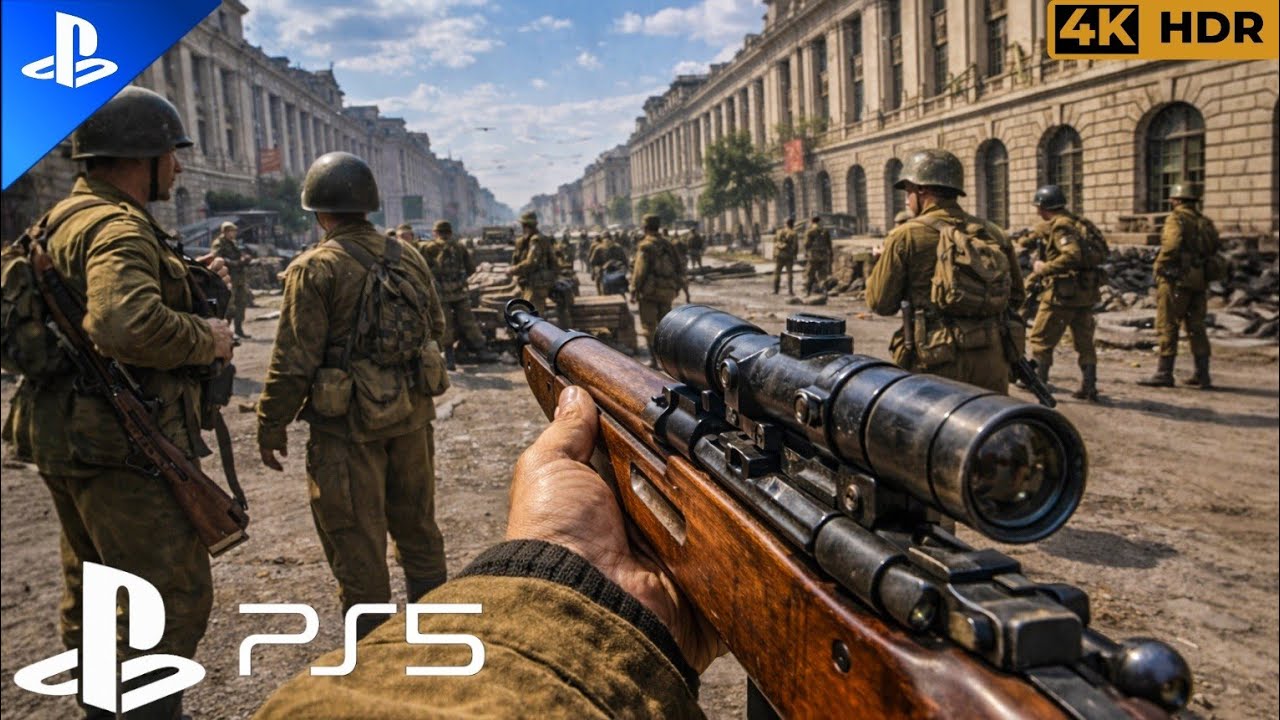 (PS5) STALINGRAD WW2 ONSLAUGHT |REALISTIC ULTRA GRAPHIC GAMEPLAY [4K60FPS HDR] Call of Duty Vanguard