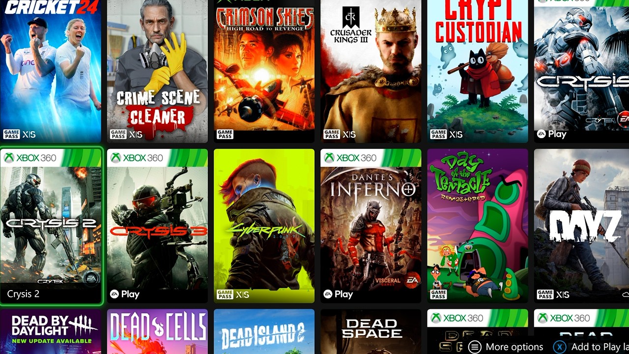 Список всех игр для XBOX Game Pass Ultimate [май 2026 г.]