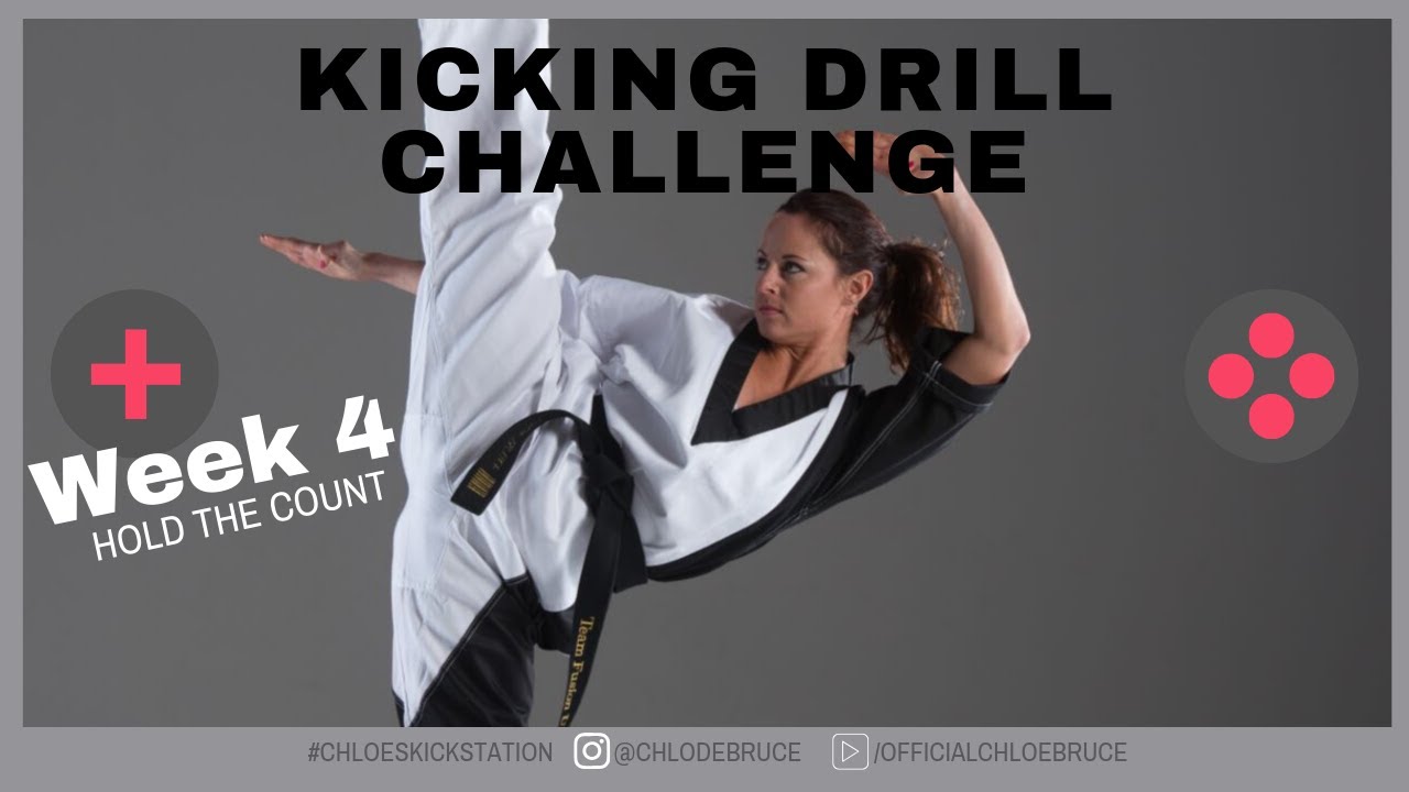 Tae Kwon Do Kicking drills | 5 week Kicking Challenge with Chloe Bruce