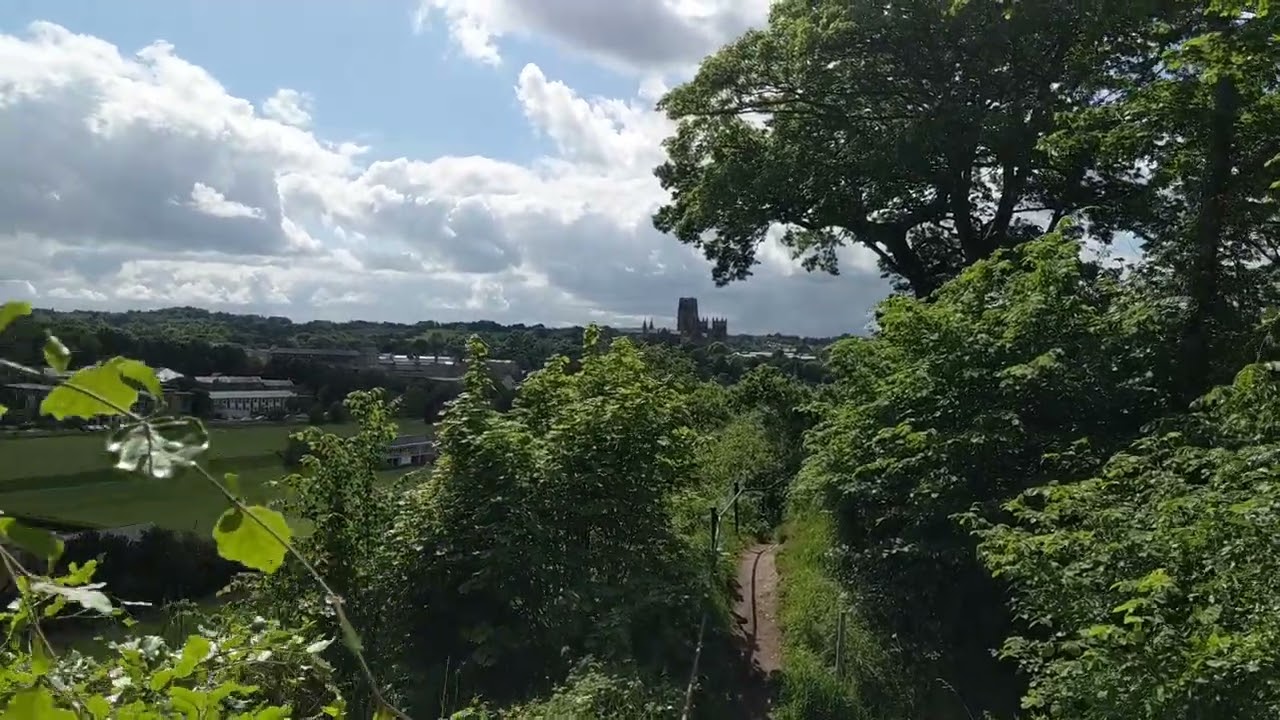 Durham Cathedral Bells ringing on Sunday