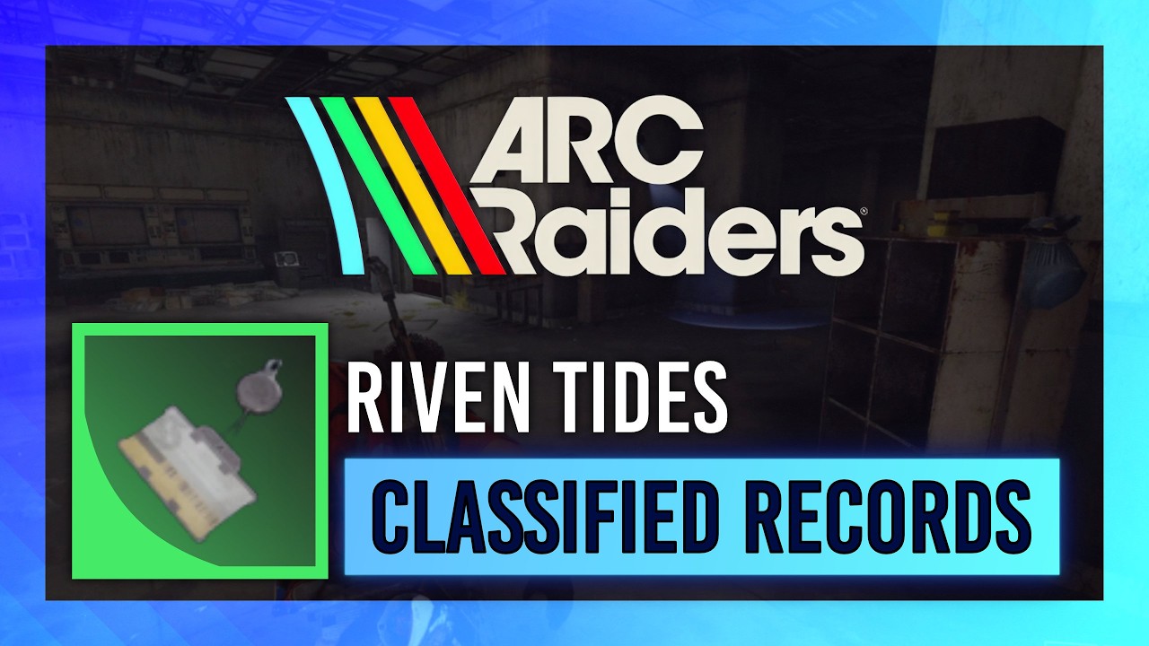 Classified Records Keycard | LOOT Guide | ARC Raiders Keys | Riven Tides