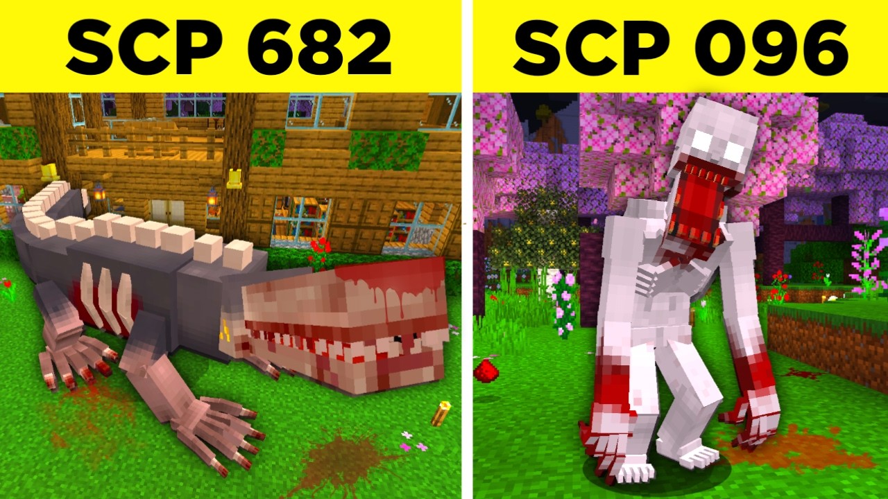 49 SCP Yang Paling MENYERAMKAN Di Minecraft