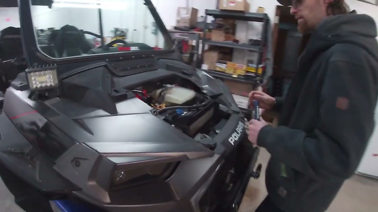 Polaris RZR Turbo S R&R intercooler