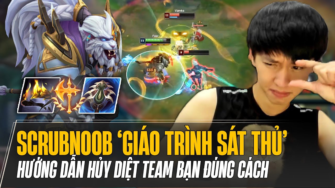 SCRUBNOOB KHIẾN TEAM BẠN KHÓC THÉT KHI RENGAR ĐẠT TỐI ĐA NỘI TẠI SAU 10 PHÚT