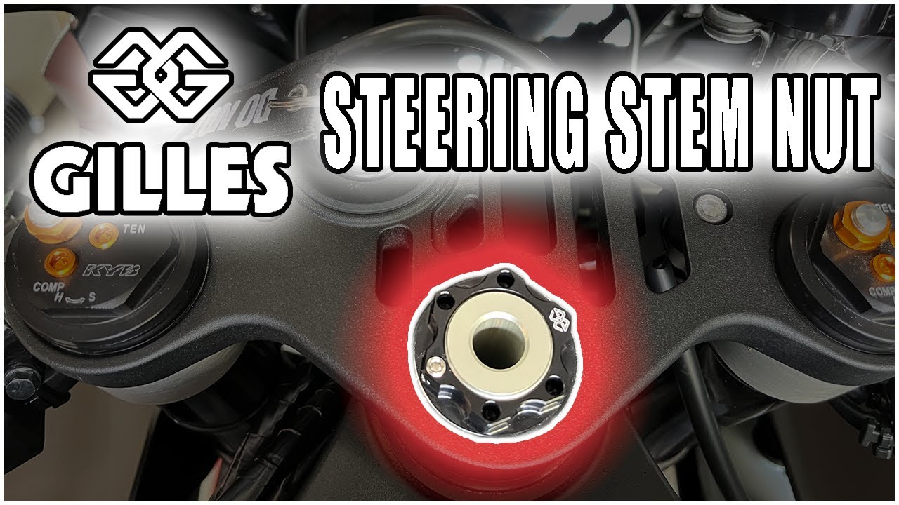 Yamaha R1 Gilles Tooling Steering Nut Install!