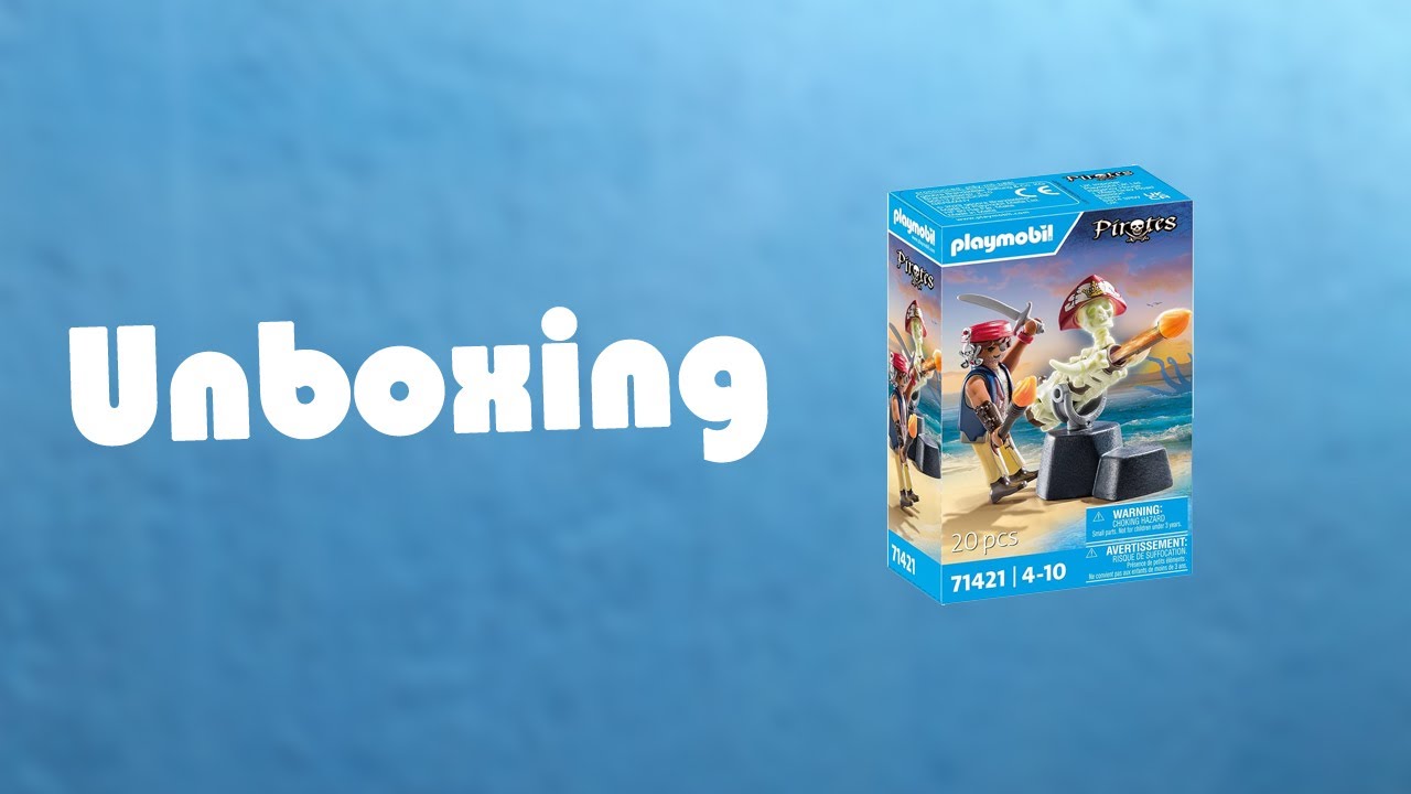 Playmobil 71421 | Artillero pirata | Unboxing | Review | Pirates