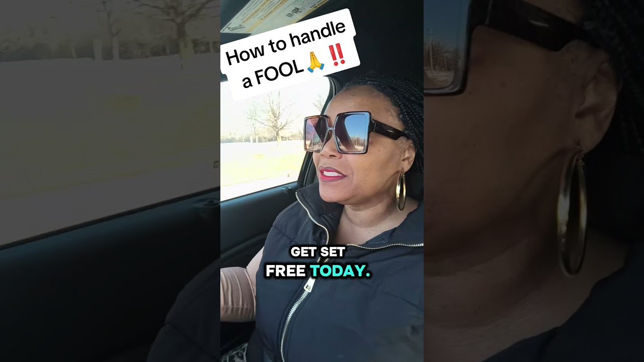 How to handle a fool‼️#shakethedust #listen