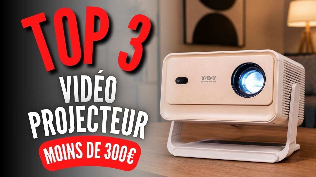 Meilleur Vid&eacute;oprojecteur 2026 (&agrave; moins de 300&euro;)
