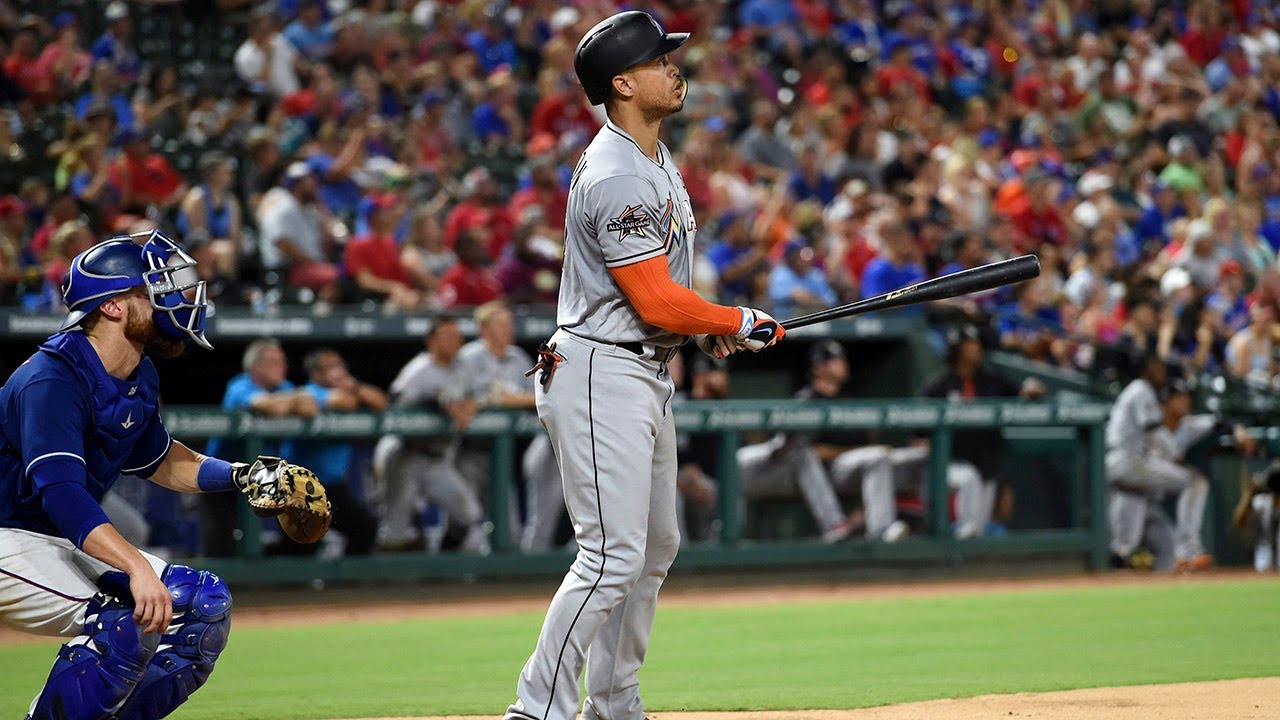 GIANCARLO STANTON 2017 HIGHLIGHTS (MVP)