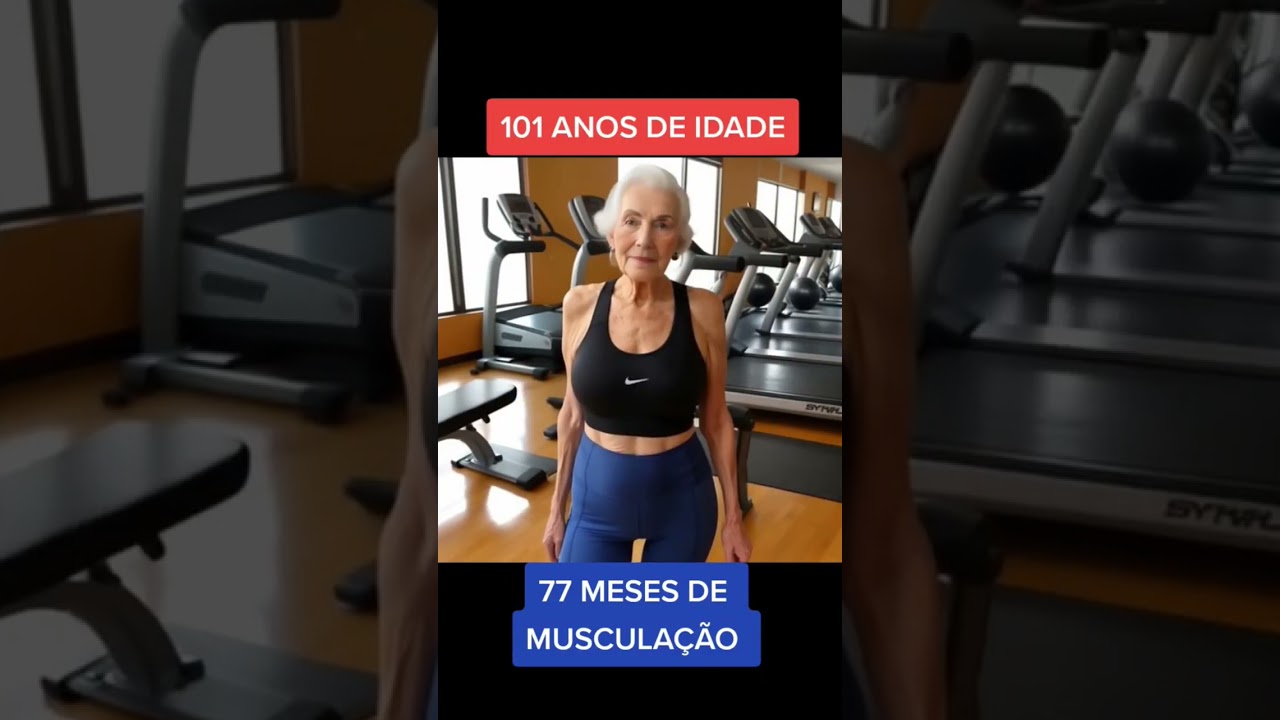 MUSCULA&Ccedil;&Atilde;O &Eacute; UM DOS MAIORES FATORES DE SA&Uacute;DE NA TERCEIRA IDADE.#musculacao #musculacaobrasil #idosos