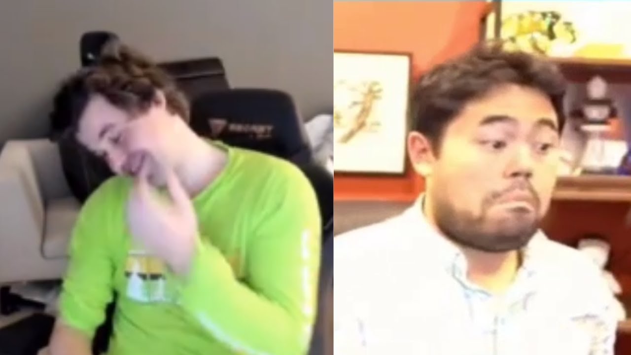 Nakamura was so happy after trapping Carlsen's queen but Carlsen's next move made him angry