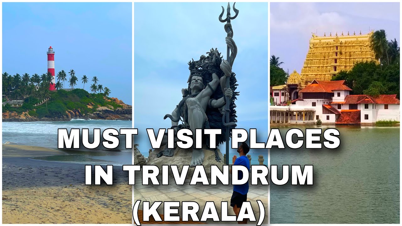 MUST VISIT PLACES IN TRIVANDRUM PART1 (KERALA) #trivandrum #azhimala #padmanabhaswamytemple #kovalam